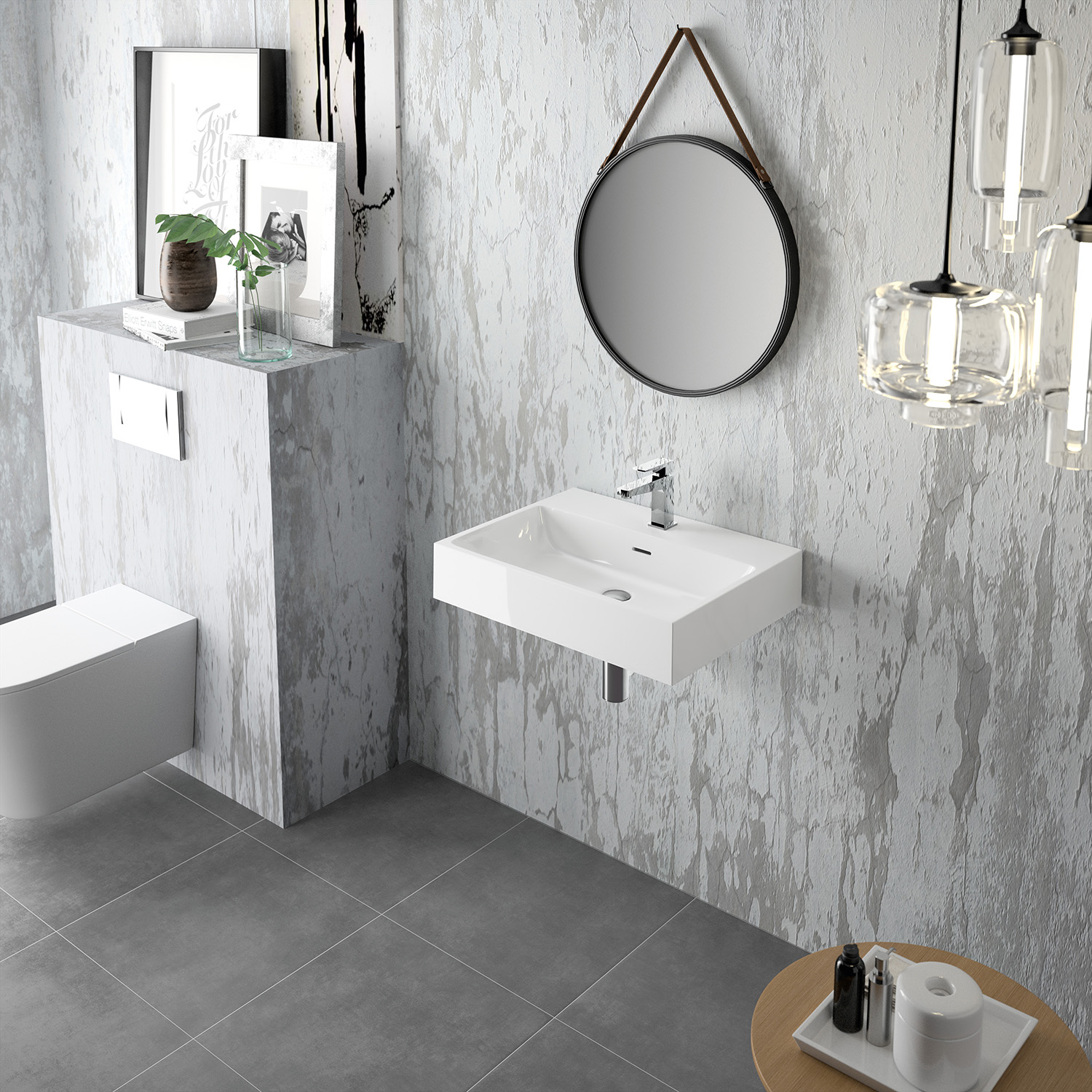 STEEL.AMB02 Meuble de salle de bain à Gland