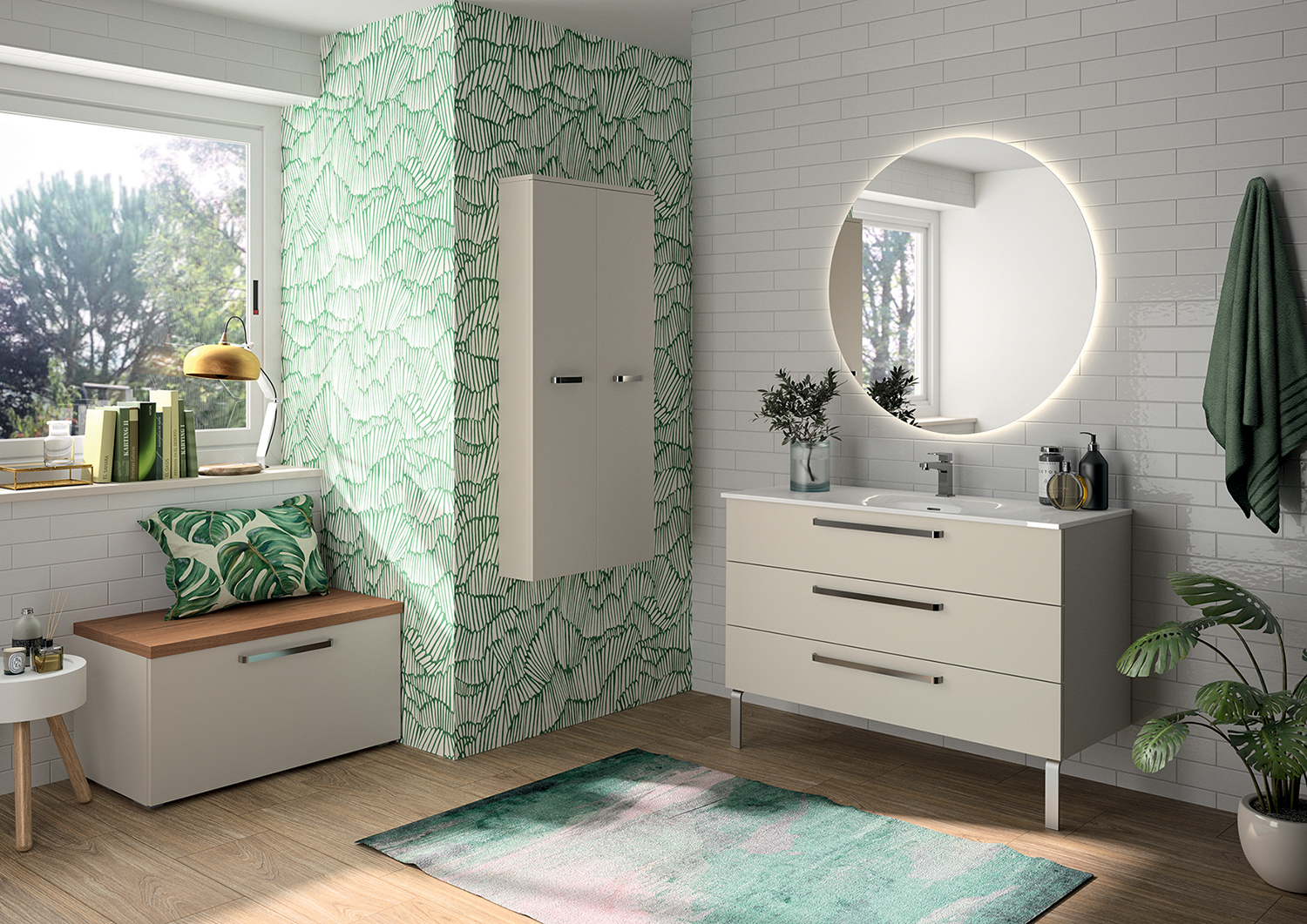 ZOE.AMB10 Meuble de salle de bain à Genève