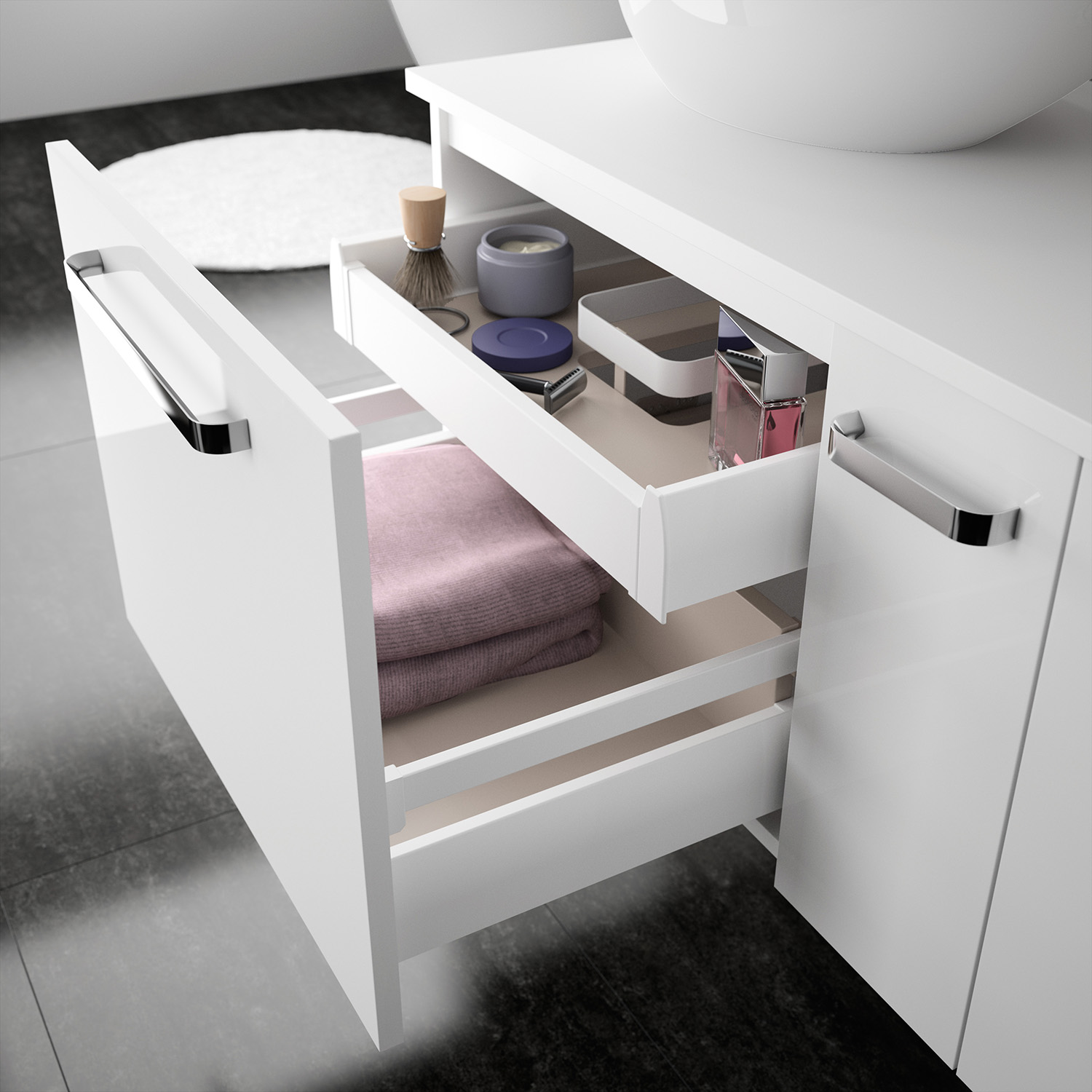 ZOE.AMB14 Meuble de salle de bain à Genève